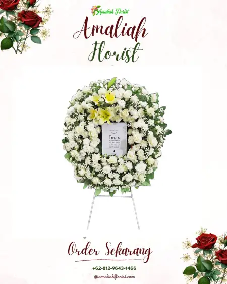 Krans Bunga Duka Karangsambung